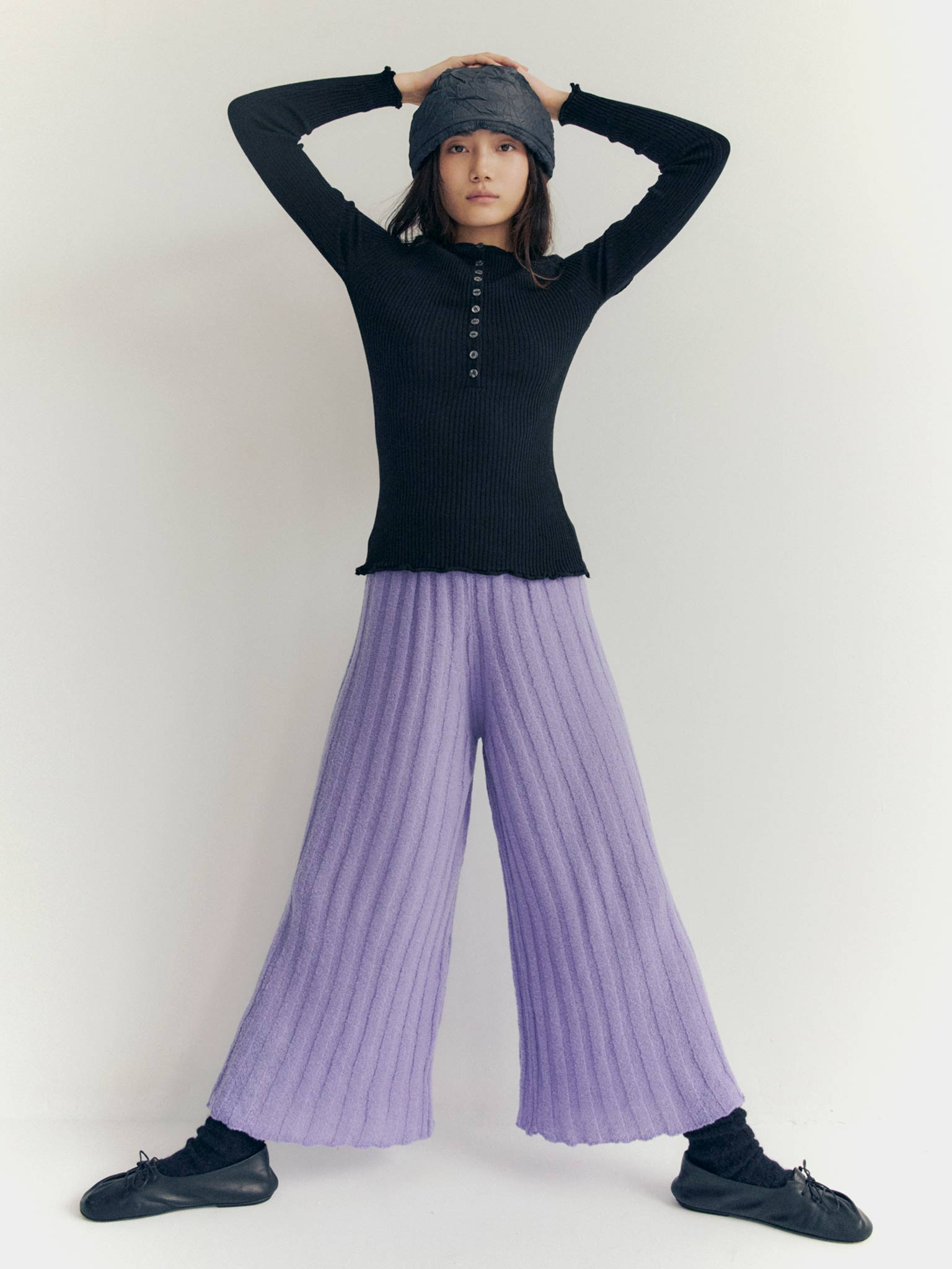 rus】OKA- knit pants